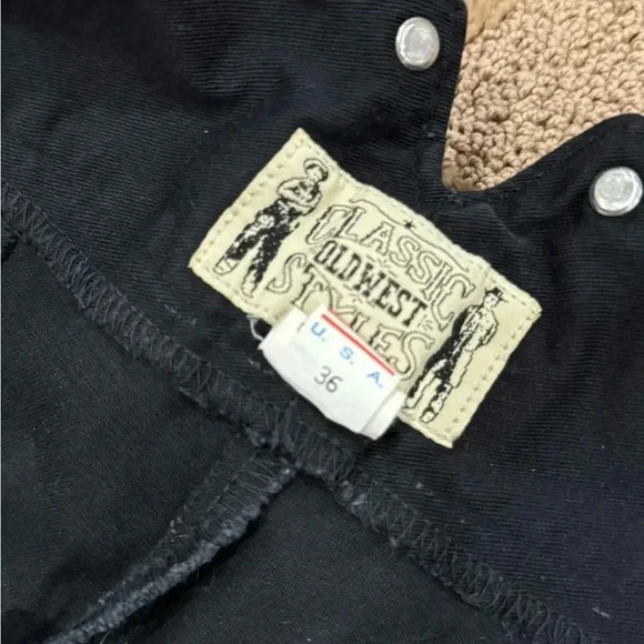 Classic Old West True Western Style  Cowboy Pants - Picture 9 of 10